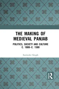 The Making of Medieval Panjab_cover