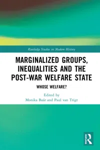 Marginalized Groups, Inequalities and the Post-War Welfare State_cover