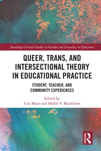 Queer, Trans, and Intersectional Theory in Educational Practice_cover