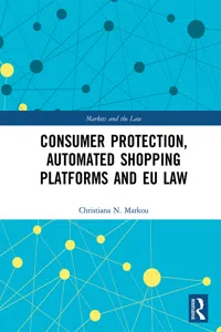 Consumer Protection, Automated Shopping Platforms and EU Law_cover