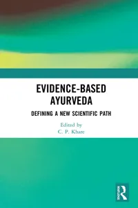 Evidence-based Ayurveda_cover