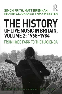 The History of Live Music in Britain, Volume II, 1968-1984_cover