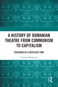 A History of Romanian Theatre from Communism to Capitalism_cover