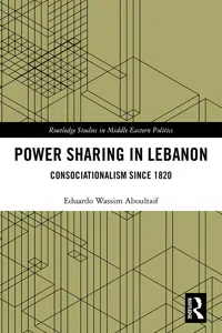 Power Sharing in Lebanon_cover