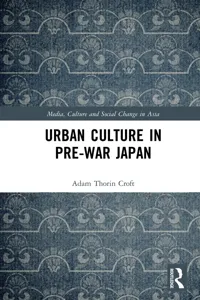 Urban Culture in Pre-War Japan_cover