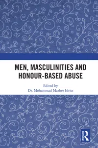Men, Masculinities and Honour-Based Abuse_cover