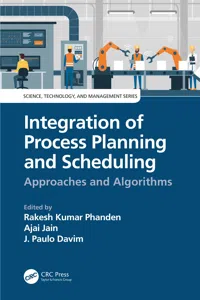 Integration of Process Planning and Scheduling_cover