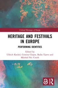 Heritage and Festivals in Europe_cover