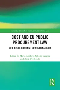 Cost and EU Public Procurement Law_cover