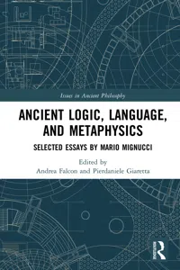 Ancient Logic, Language, and Metaphysics_cover