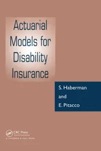 Actuarial Models for Disability Insurance_cover