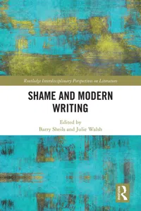 Shame and Modern Writing_cover