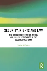 Security, Rights and Law_cover