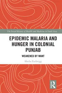 Epidemic Malaria and Hunger in Colonial Punjab_cover