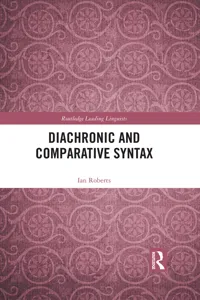 Diachronic and Comparative Syntax_cover