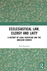 Ecclesiastical Law, Clergy and Laity_cover