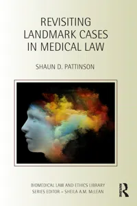 Revisiting Landmark Cases in Medical Law_cover