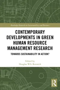 Contemporary Developments in Green Human Resource Management Research_cover