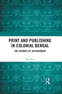 Print and Publishing in Colonial Bengal_cover