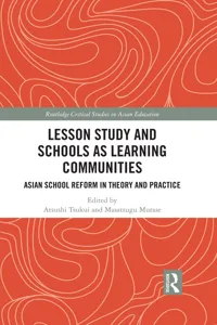 Lesson Study and Schools as Learning Communities_cover