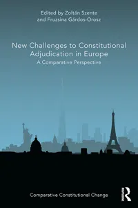 New Challenges to Constitutional Adjudication in Europe_cover