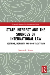 State Interest and the Sources of International Law_cover
