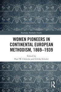 Women Pioneers in Continental European Methodism, 1869-1939_cover