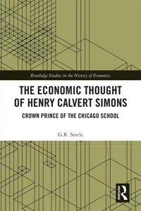 The Economic Thought of Henry Calvert Simons_cover