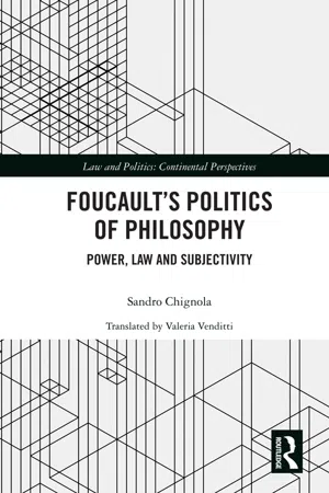 Foucault's Politics of Philosophy