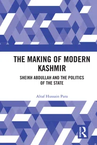 The Making of Modern Kashmir_cover