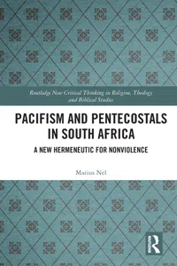 Pacifism and Pentecostals in South Africa_cover