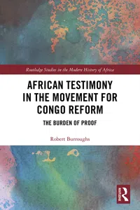 African Testimony in the Movement for Congo Reform_cover