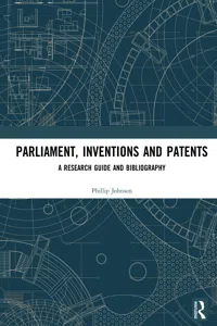 Parliament, Inventions and Patents_cover