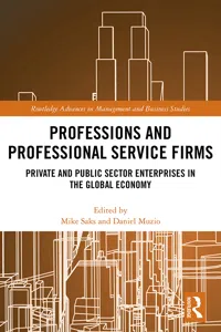 Professions and Professional Service Firms_cover