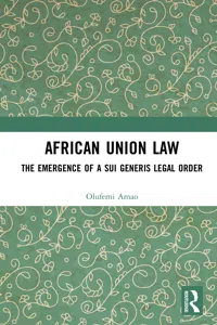 African Union Law_cover