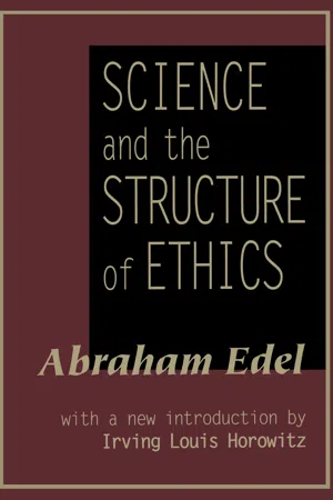 Science and the Structure of Ethics