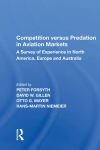 Competition versus Predation in Aviation Markets_cover