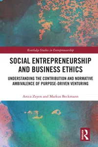 Social Entrepreneurship and Business Ethics_cover