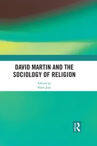 David Martin and the Sociology of Religion_cover