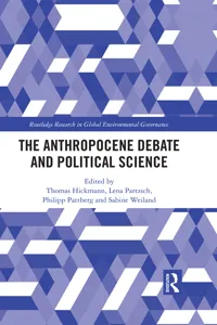 The Anthropocene Debate and Political Science_cover