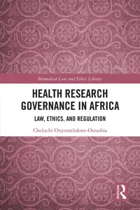 Health Research Governance in Africa_cover