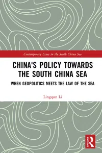 China's Policy towards the South China Sea_cover