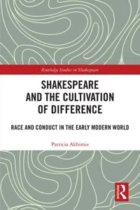 Shakespeare and the Cultivation of Difference_cover