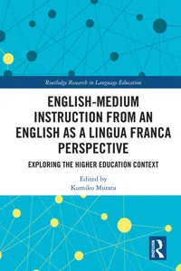 English-Medium Instruction from an English as a Lingua Franca Perspective_cover