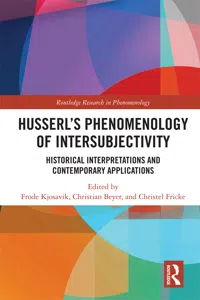 Husserl’s Phenomenology of Intersubjectivity_cover