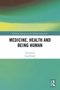 Medicine, Health and Being Human_cover