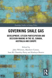 Governing Shale Gas_cover