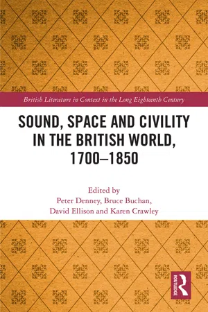 Sound, Space and Civility in the British World, 1700-1850