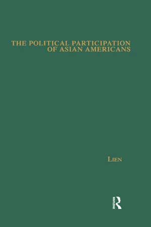 The Political Participation of Asian Americans