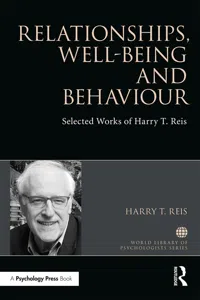 Relationships, Well-Being and Behaviour_cover